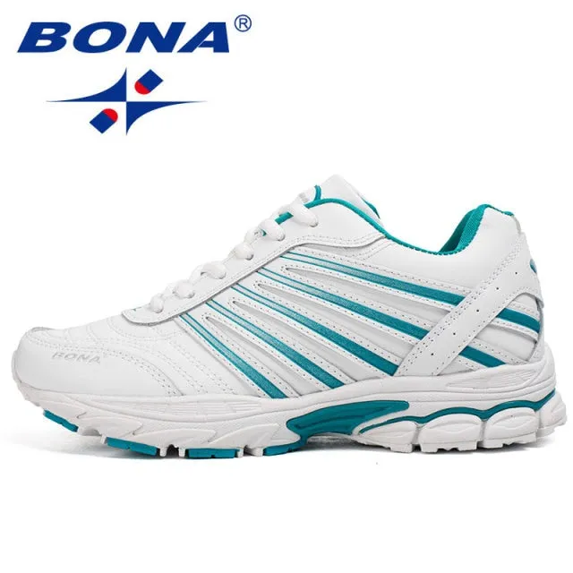 New Basic Style Women Running Shoes Lace Up Sport Shoes