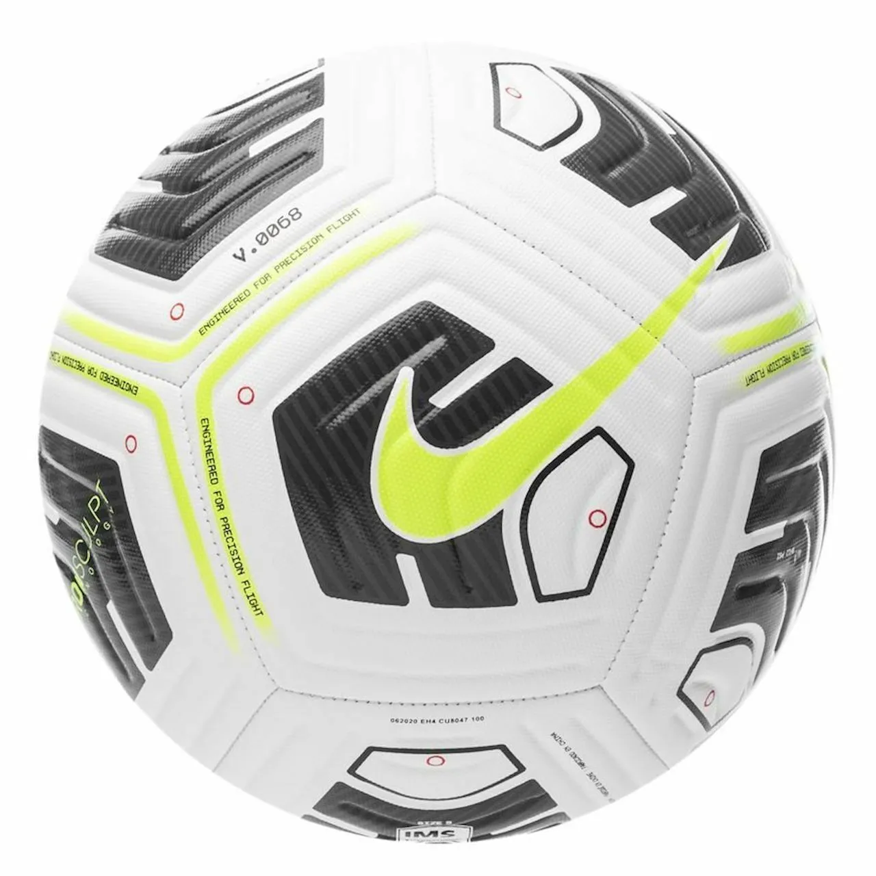 Nike Academy Team Soccer Ball White/ Black/ Green Volt