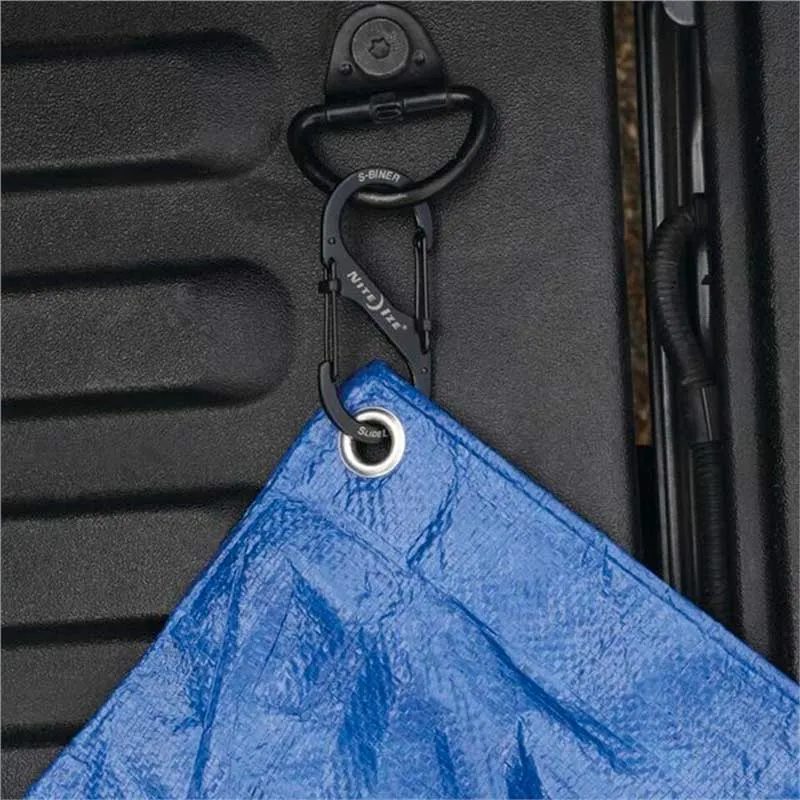 NiteIze S-Biner Stainless Steel SlideLock Accessory Carabiner