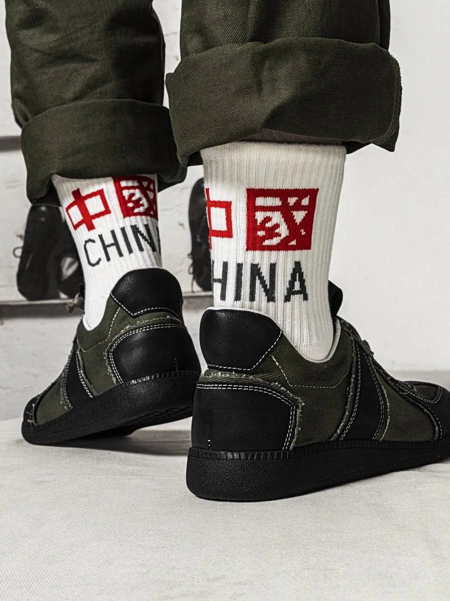 One-step leather canvas casual shoes for men and women are all-match