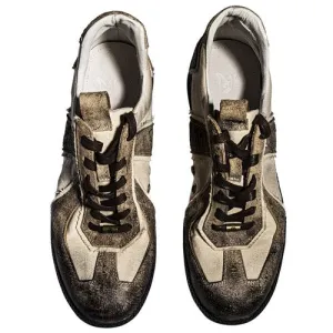 One-step leather canvas casual shoes for men and women are all-match