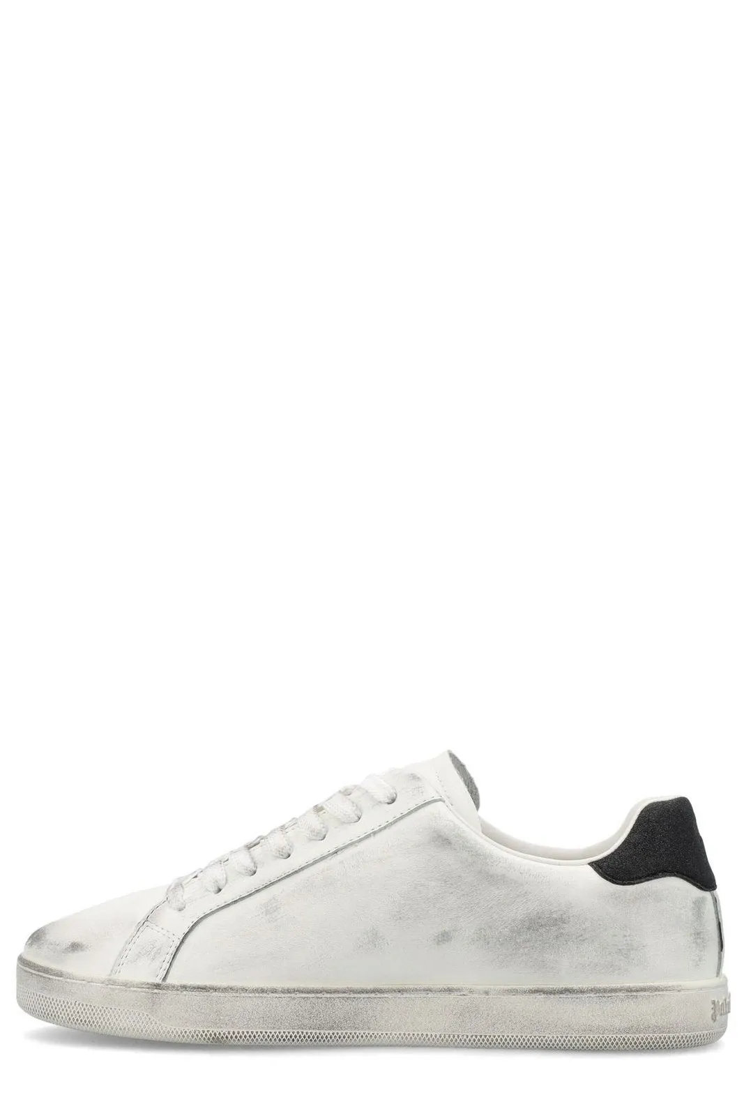 Palm Angels Palm Angels Distressed Spray Paint Lace-Up Sneakers