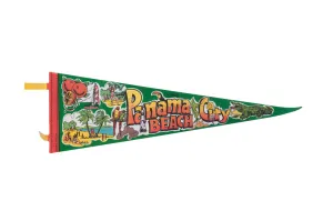 Panama Beach Florida Felt Flag Pennant