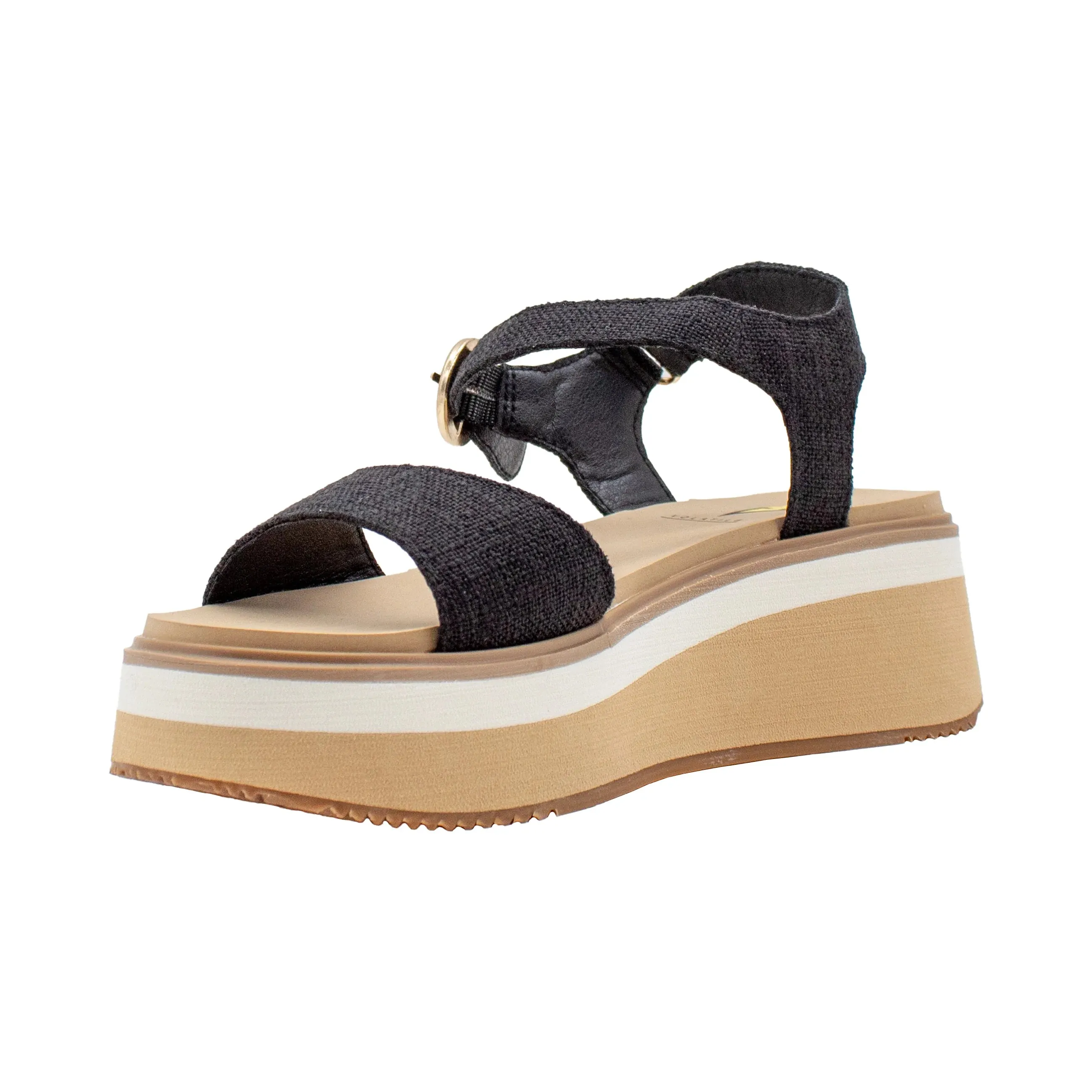 Porcini Linen Sandal