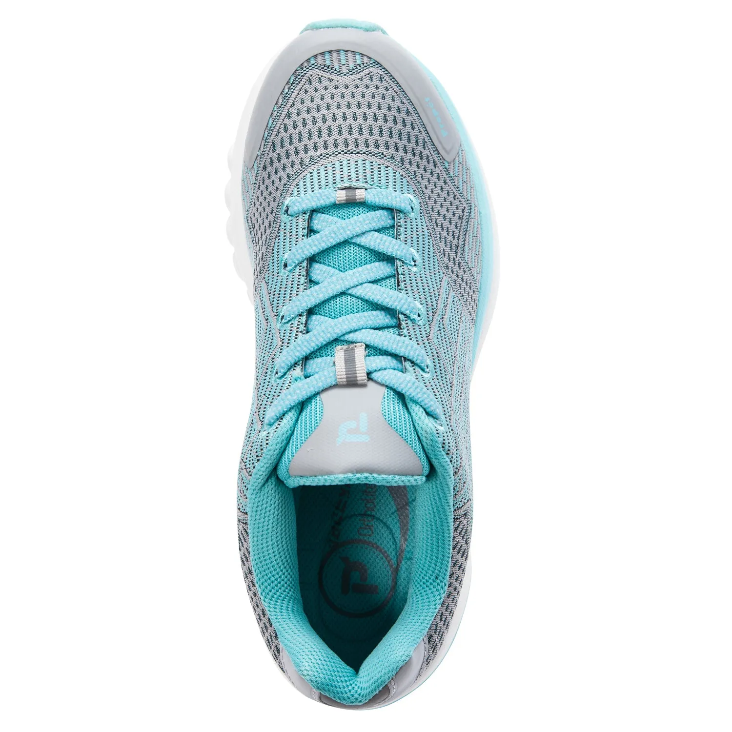 Propet's Women Diabetic Walking Shoes - Propet One WAA102M - Grey/Mint