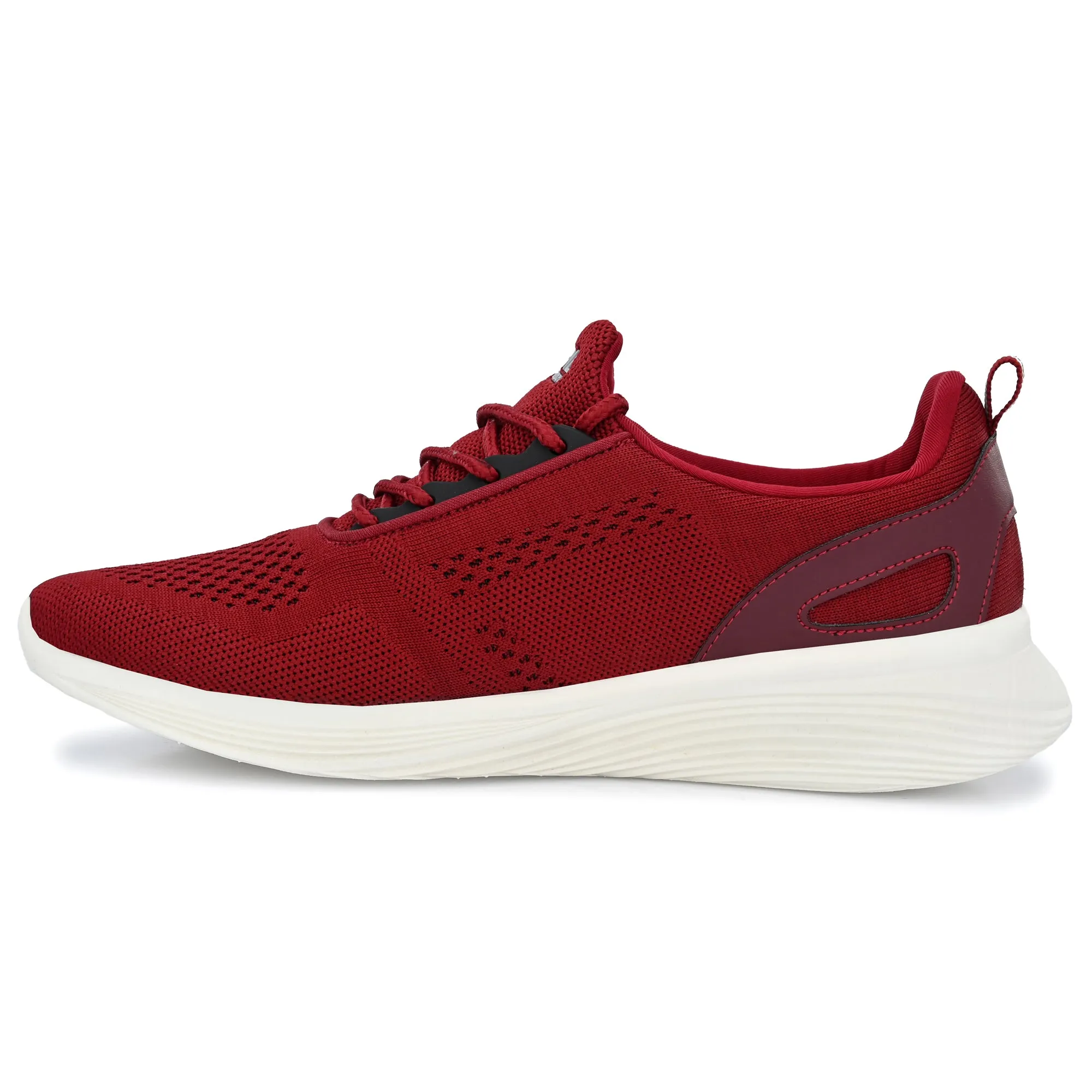 Pupil Men's Eye-04 Running Shoes, Maroon