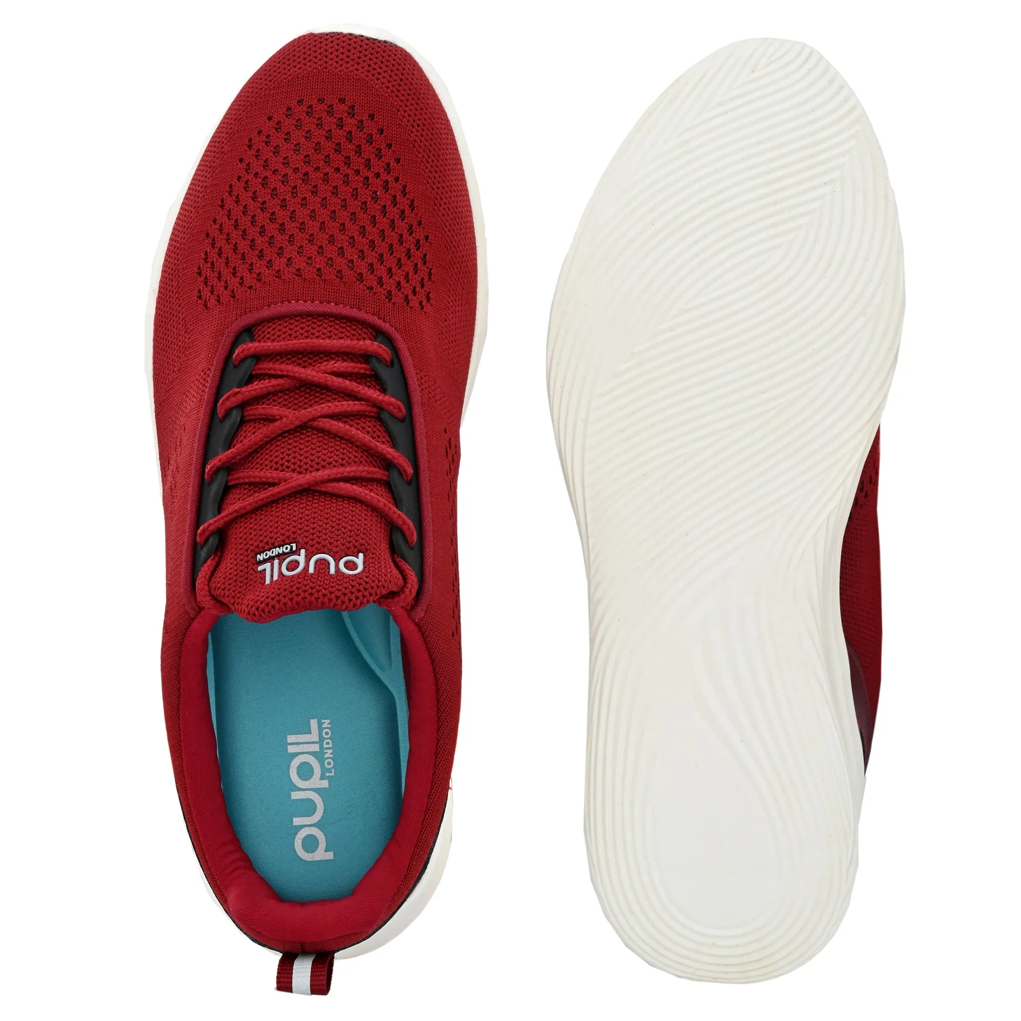 Pupil Men's Eye-04 Running Shoes, Maroon