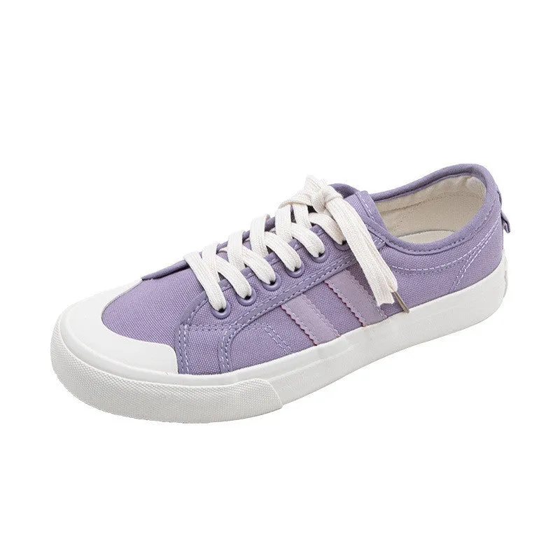 PURPLE CANVAS SHOES UB3386