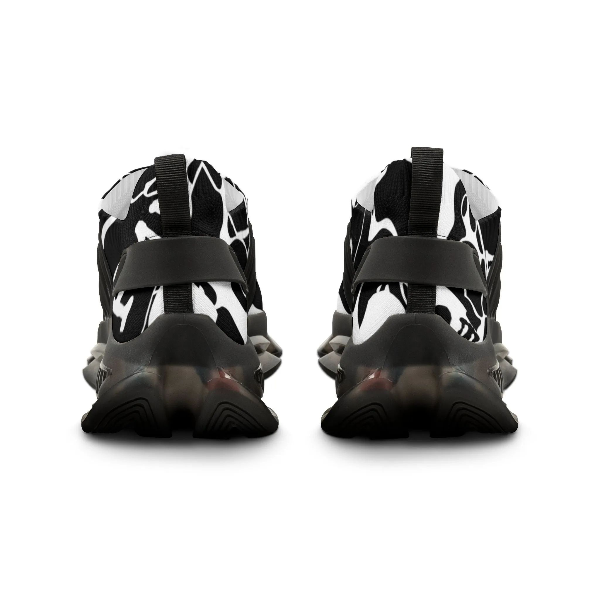 Raw Sushi "moon walker" Sports Sneakers (blk/white camo)