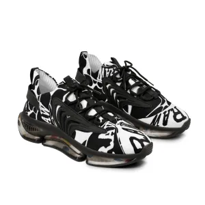 Raw Sushi "moon walker" Sports Sneakers (blk/white camo)