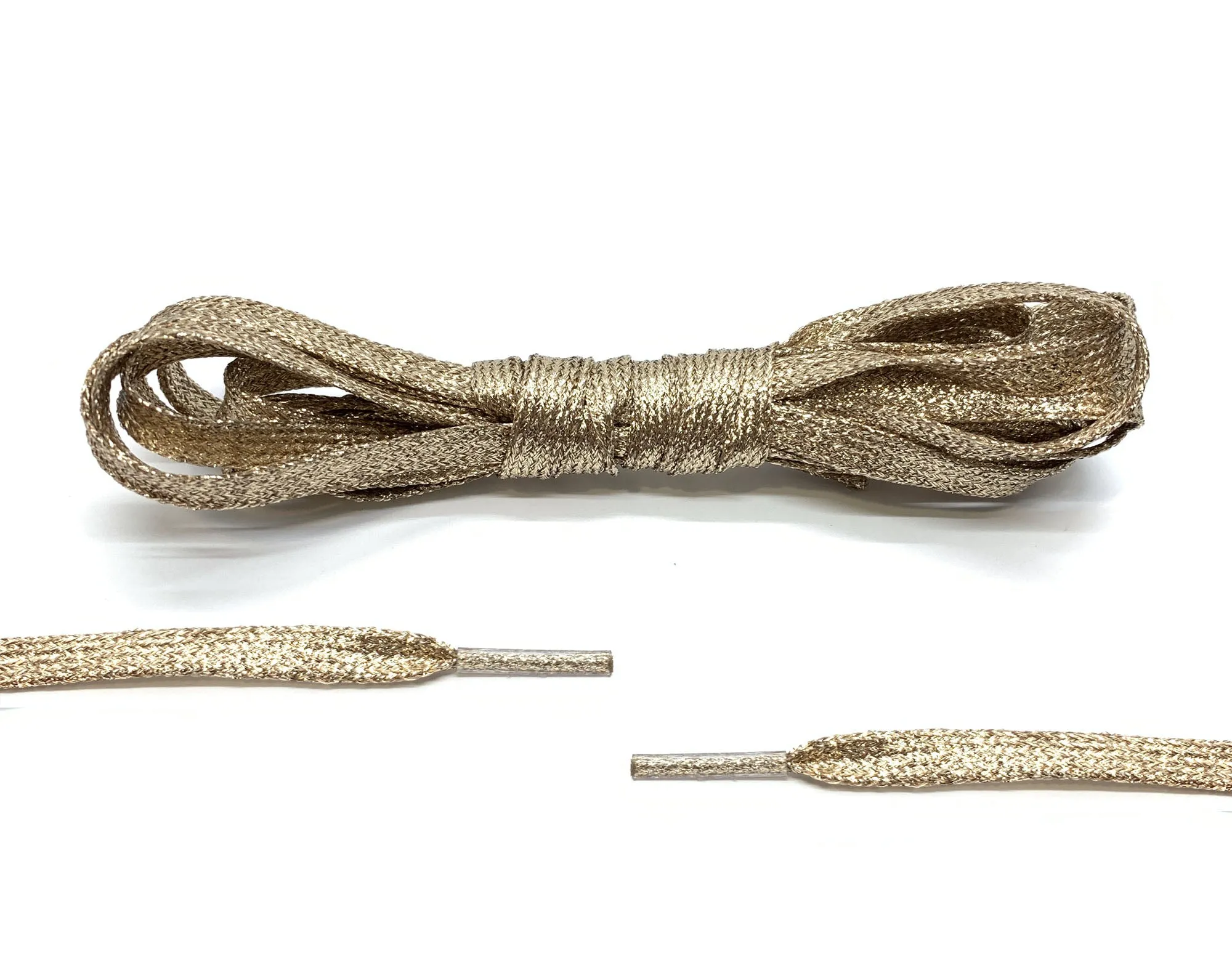 Rose Gold Metallic Laces