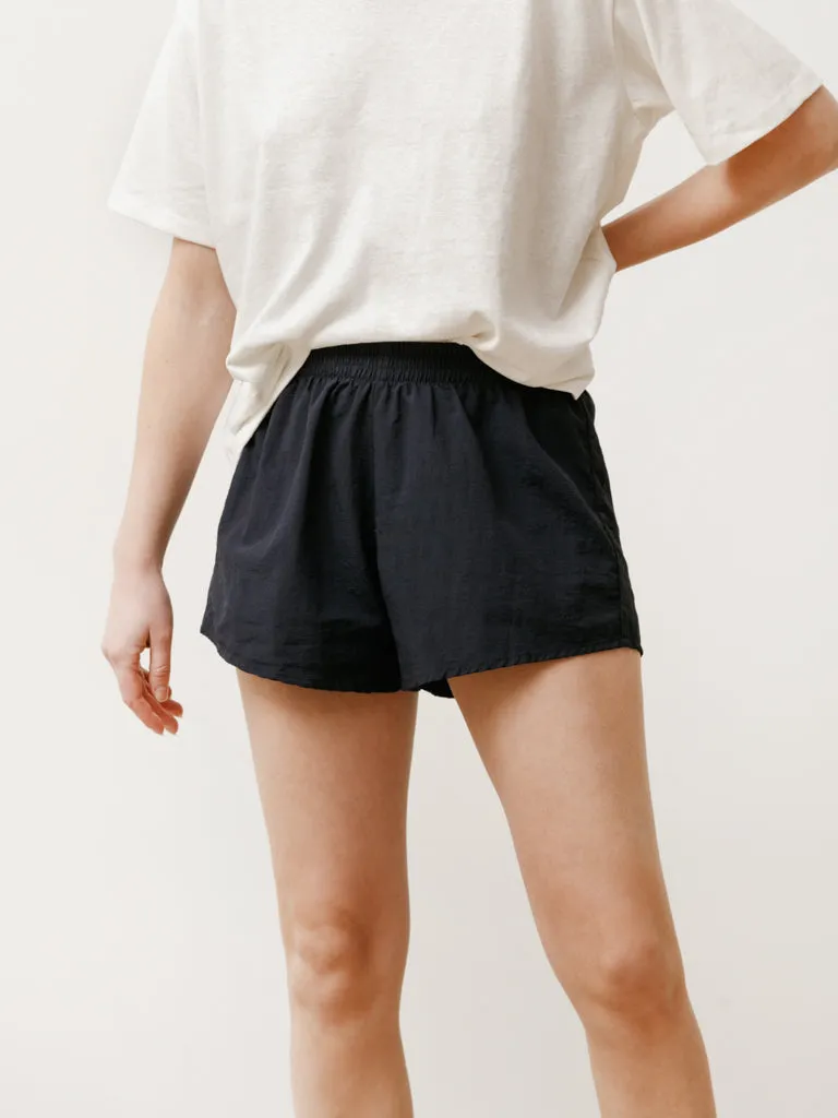 running short - nylon black