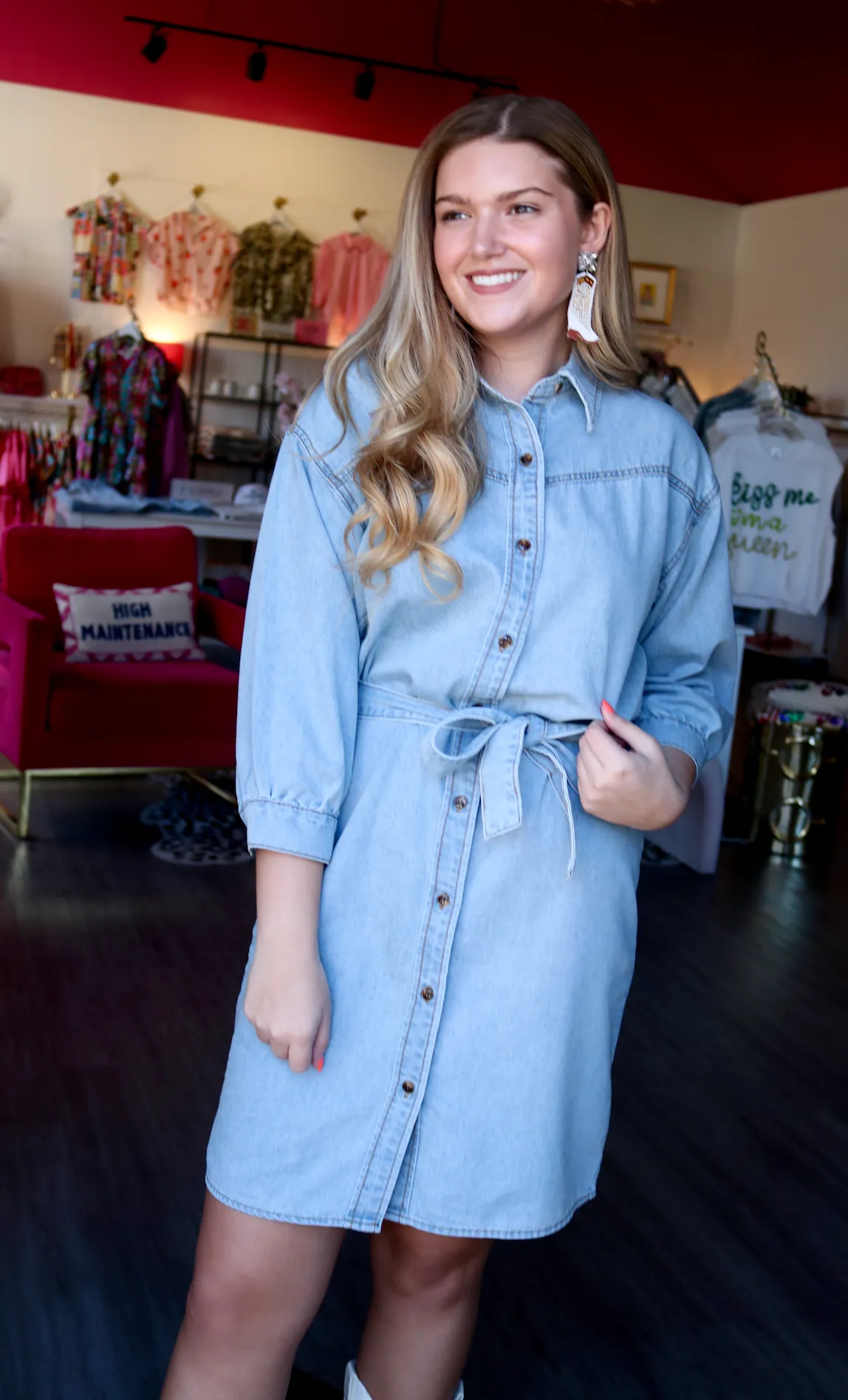 San Antonio Denim Dress