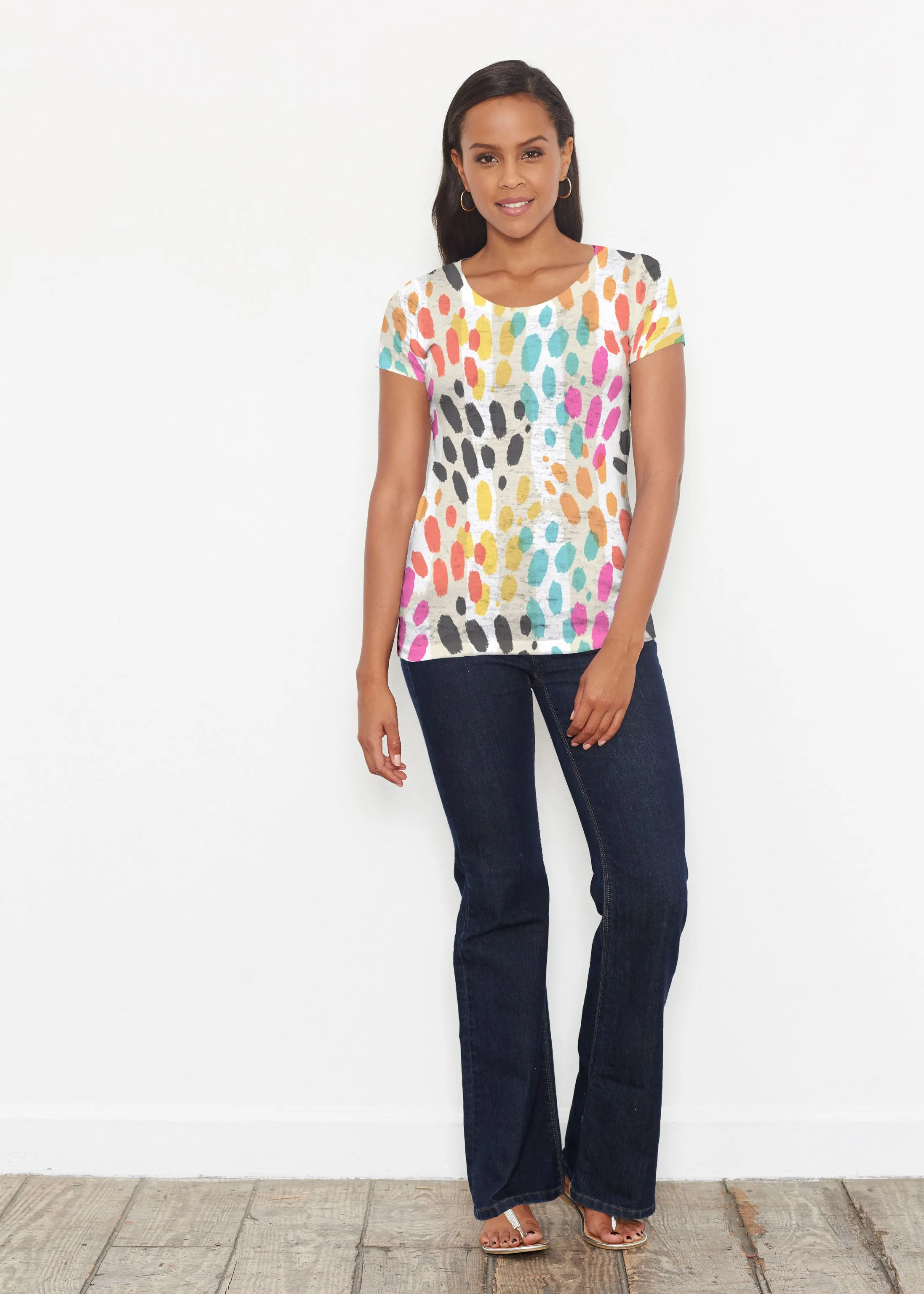 Santa Fe (14267) ~ Short Sleeve Scoop Shirt