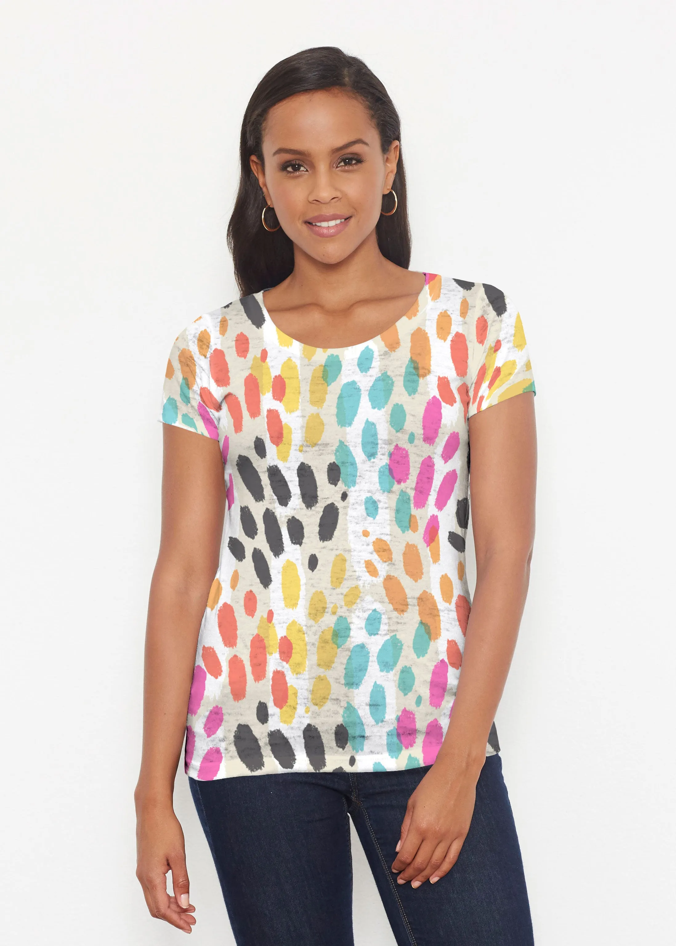 Santa Fe (14267) ~ Short Sleeve Scoop Shirt