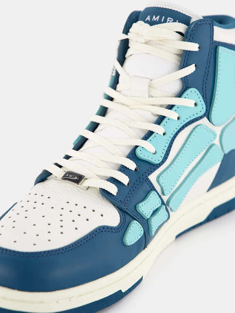 Skel High-Top Leather Sneakers