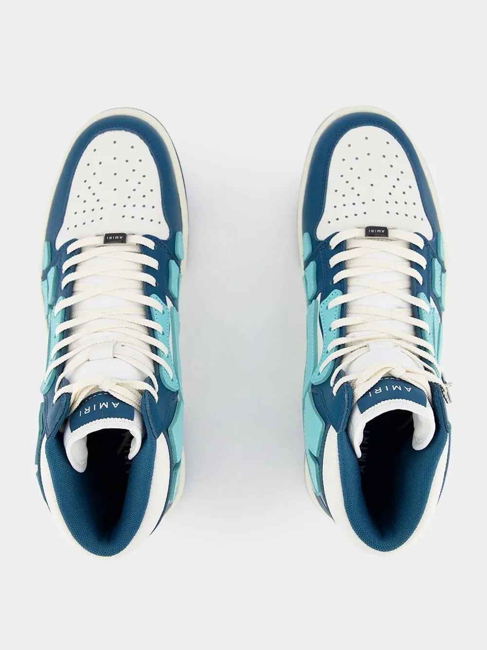 Skel High-Top Leather Sneakers