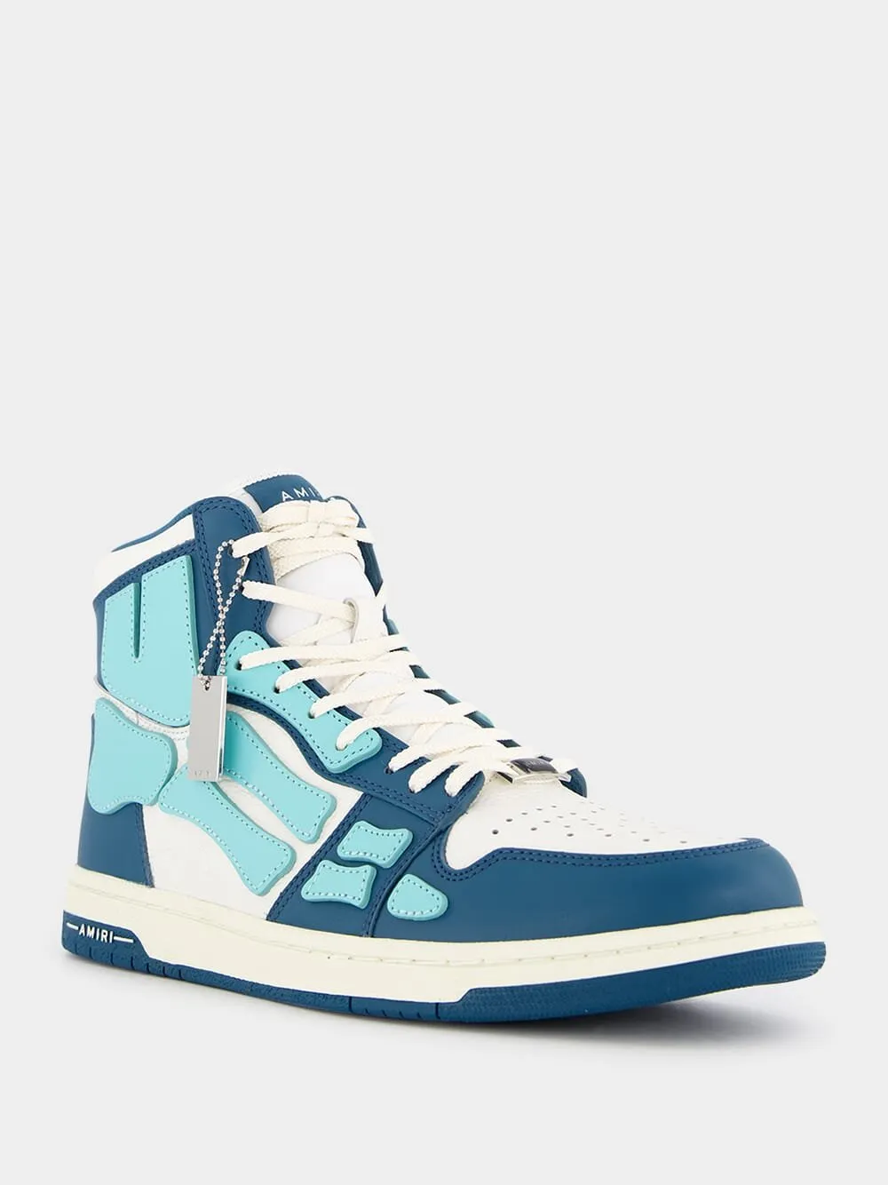 Skel High-Top Leather Sneakers