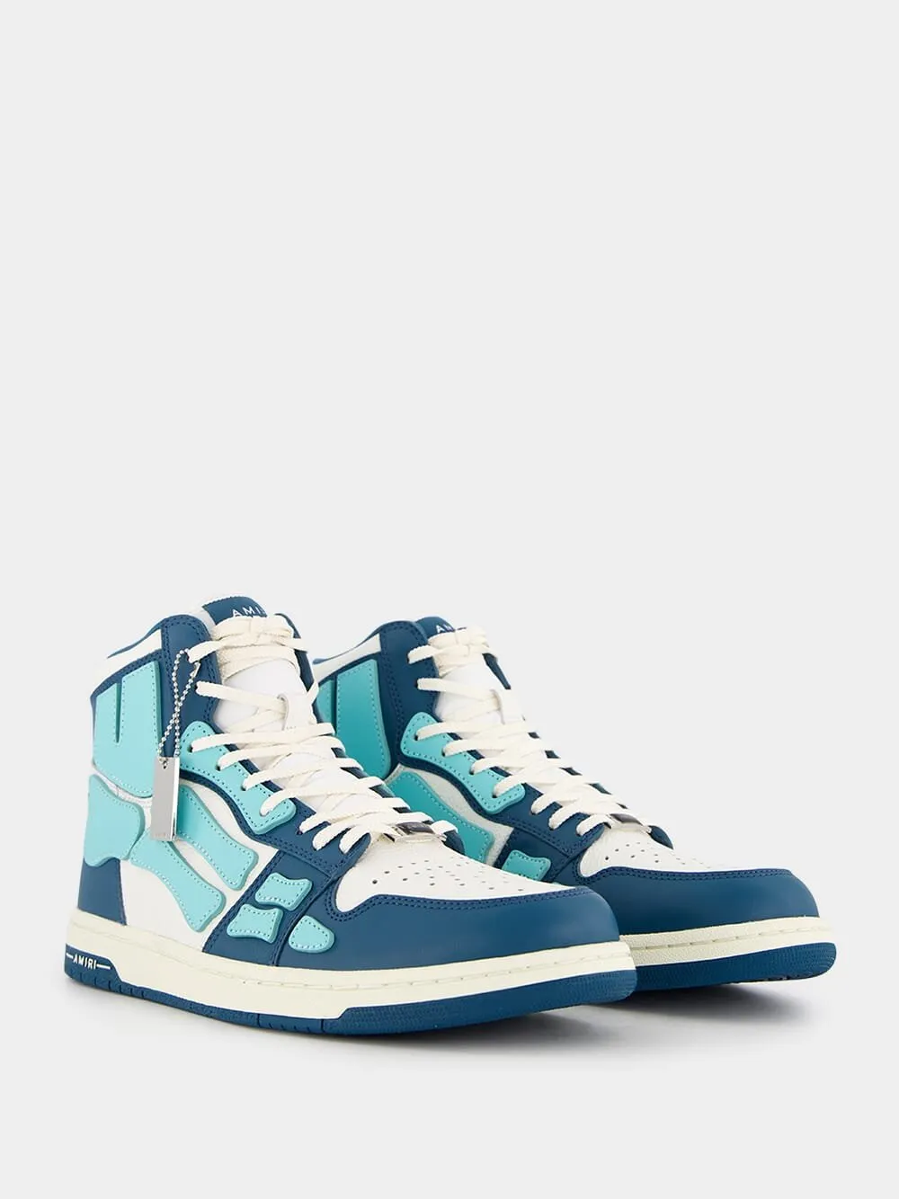 Skel High-Top Leather Sneakers