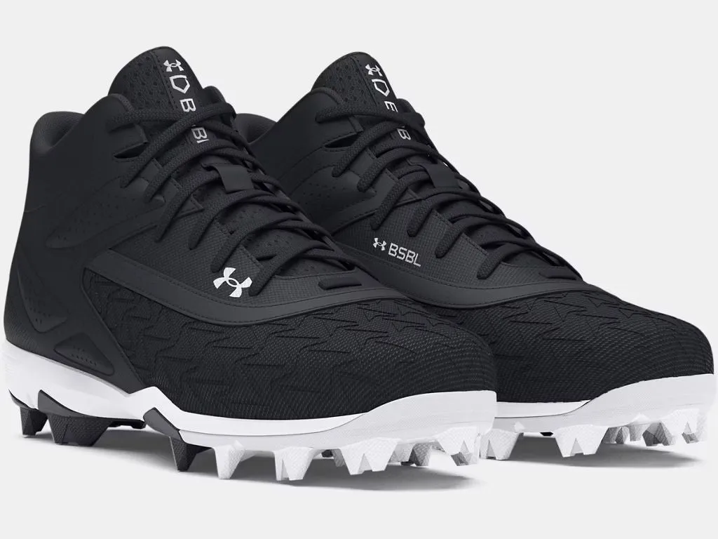 Souliers baseball Under Armour pour hommes - LEADOFF MID 3.0