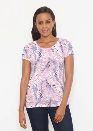 Spring Rain (14268) ~ Short Sleeve Scoop Shirt