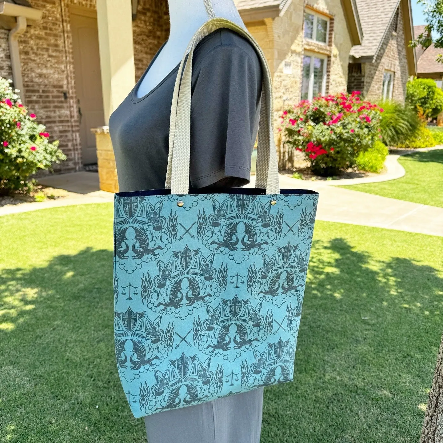 St. Michael Tote Bag (Large)