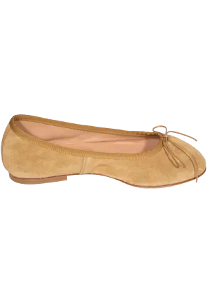 Suede Ballet Flat