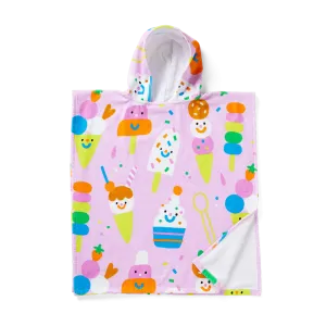 SUNDAE FUNDAY KIDS HOODED TOWEL
