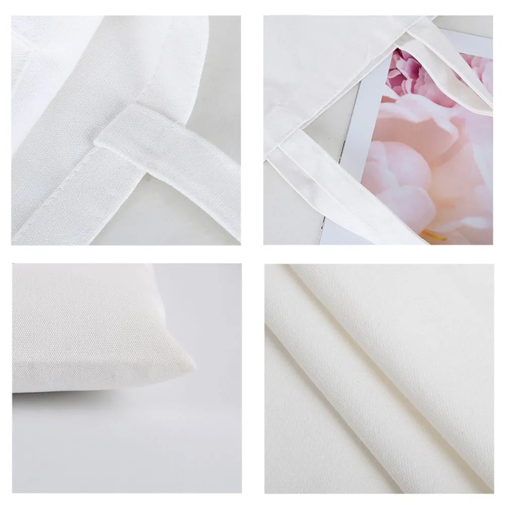 Sunflower White Canvas Bag A