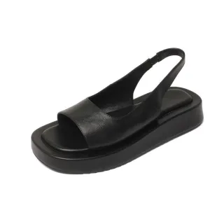 Super Fire Thick-soled Roman Shoes Flat Beach Shoes