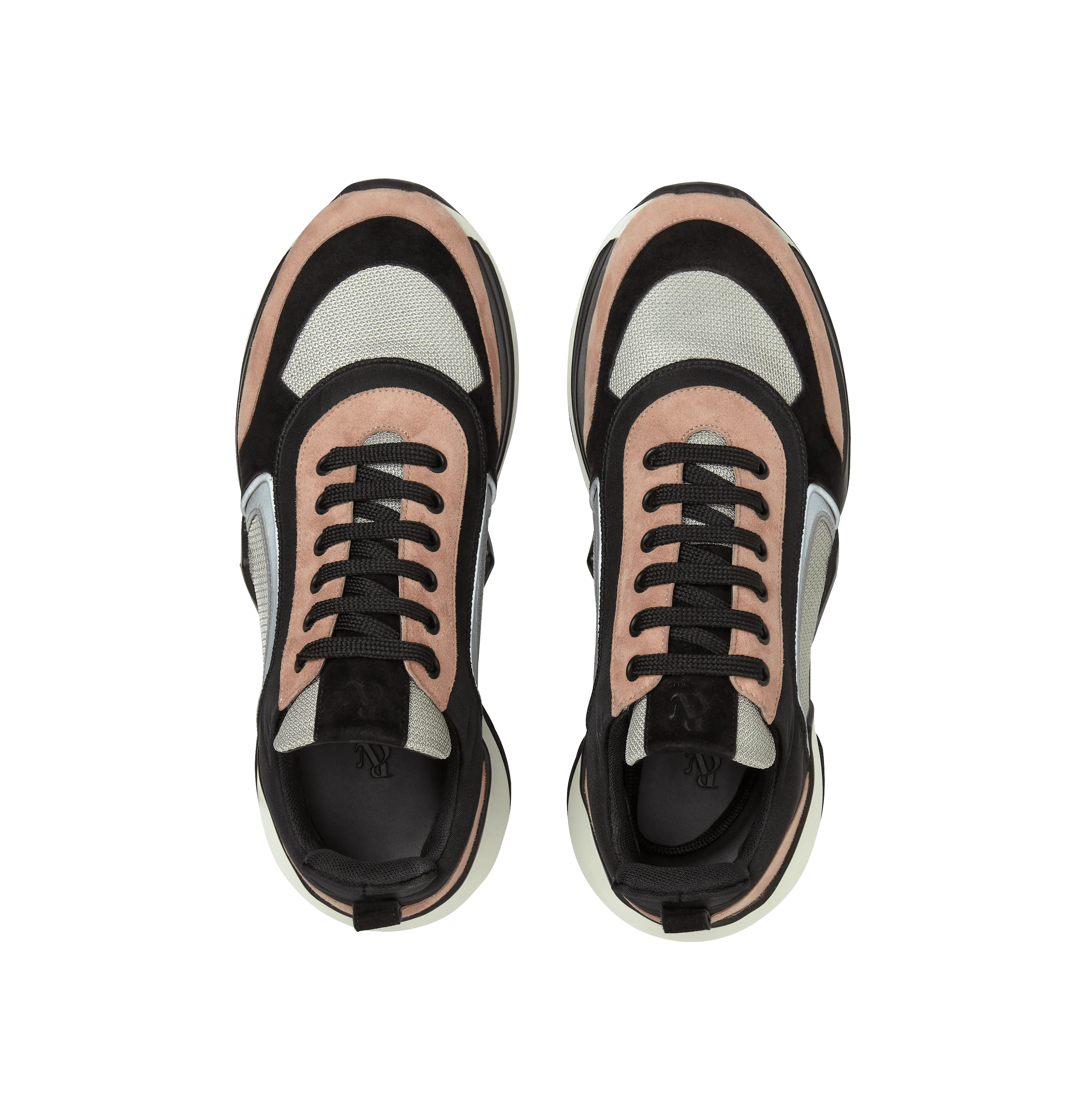 Tan and Silver Suede 4.0 Sneakers