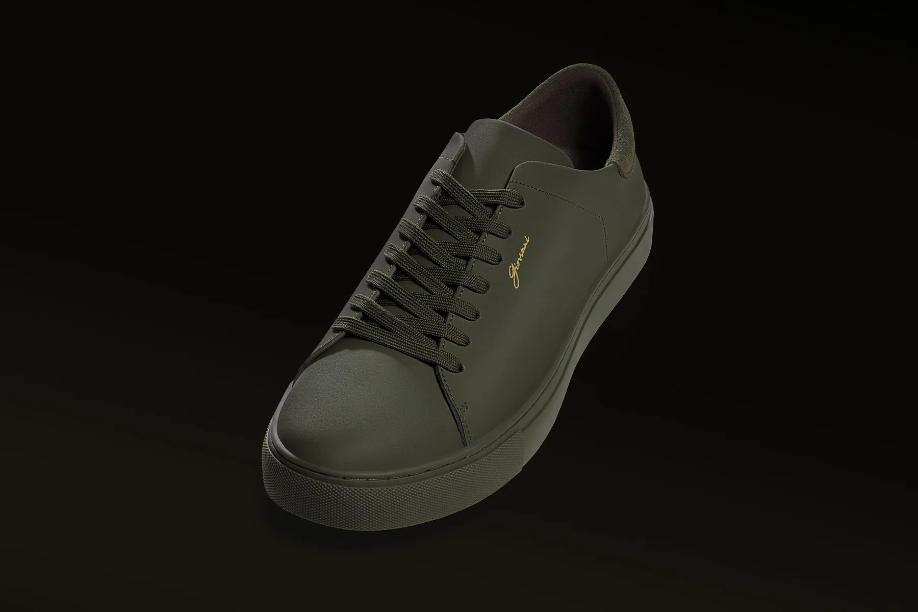 The Lorenzo - Green Leather / Green Sole