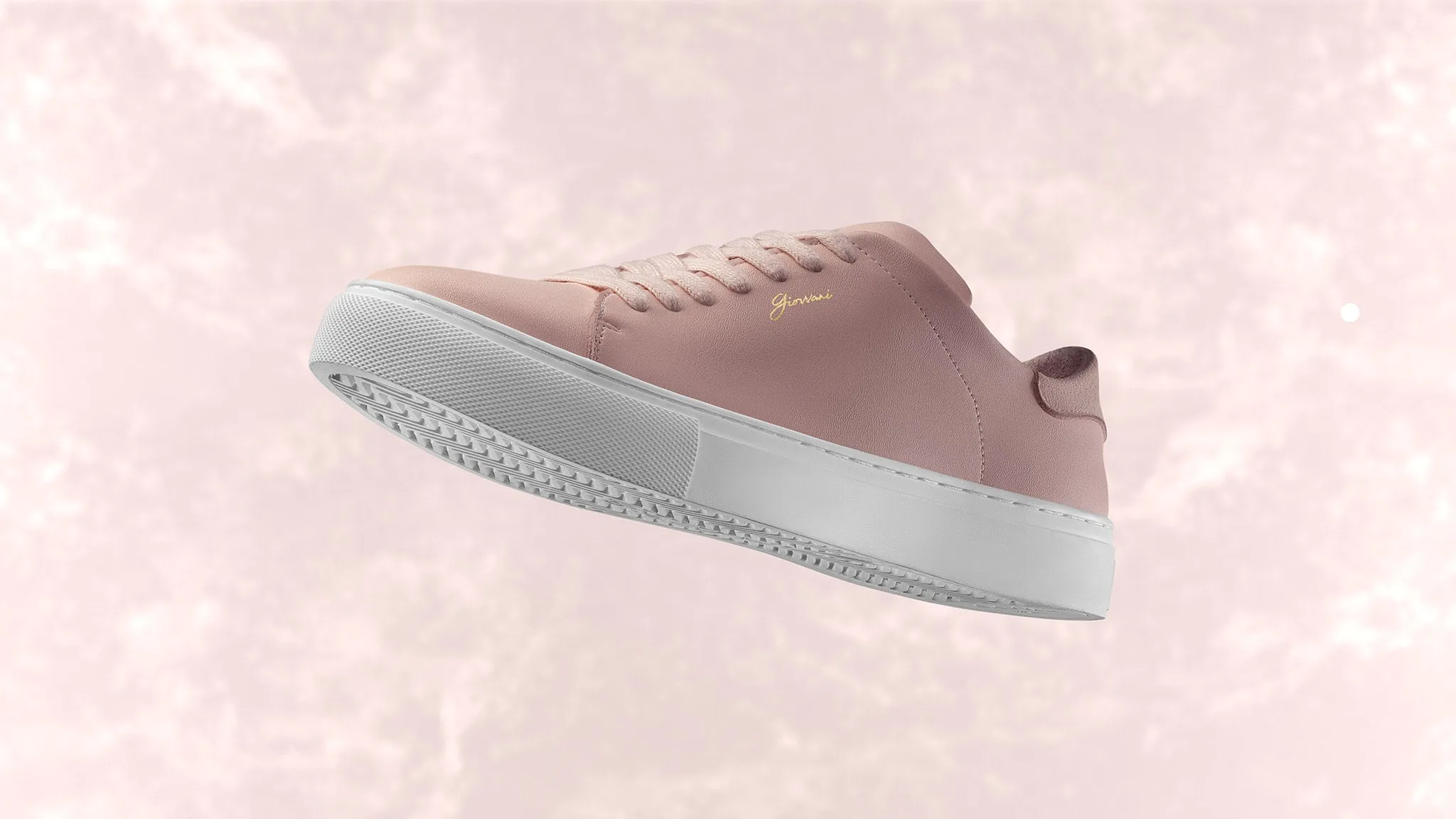 The Lorenzo - Pink Leather / White Sole
