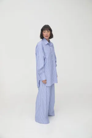 The Poplin Striped Pant