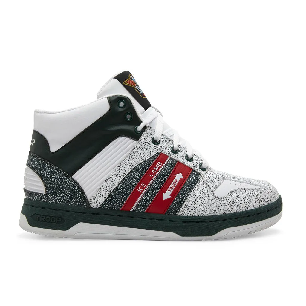 Troop Ice Lamb Mid White/Green/Red