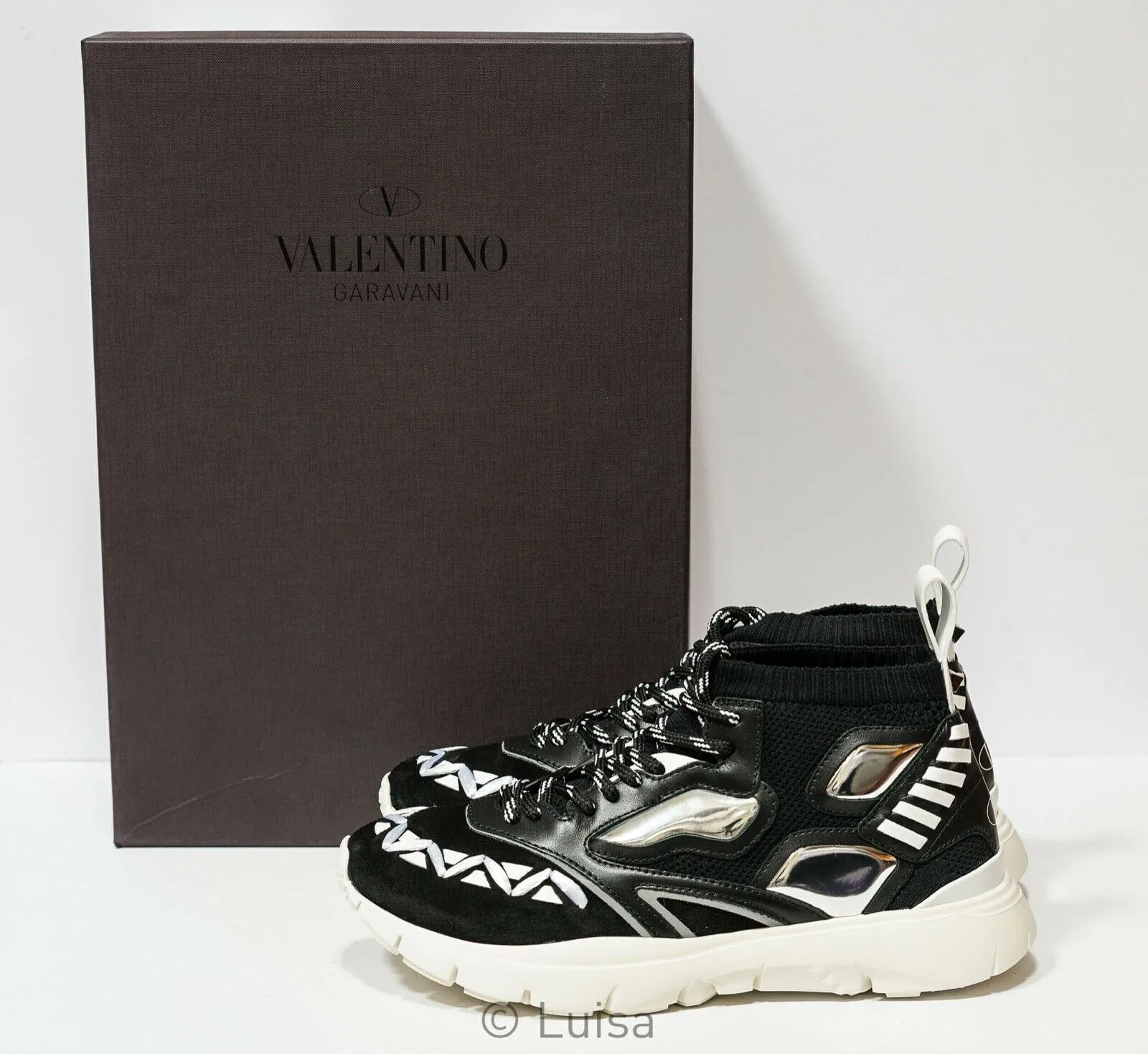Valentino Men's Black Sneaker PY0S0A71 -   45% off