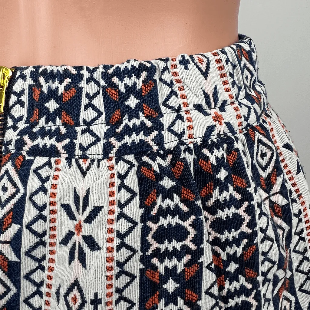 Valleygirl Aztec Print Mini Skirt 8