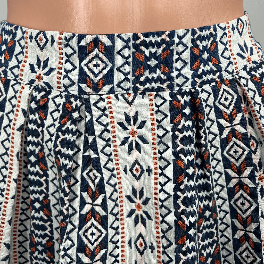 Valleygirl Aztec Print Mini Skirt 8