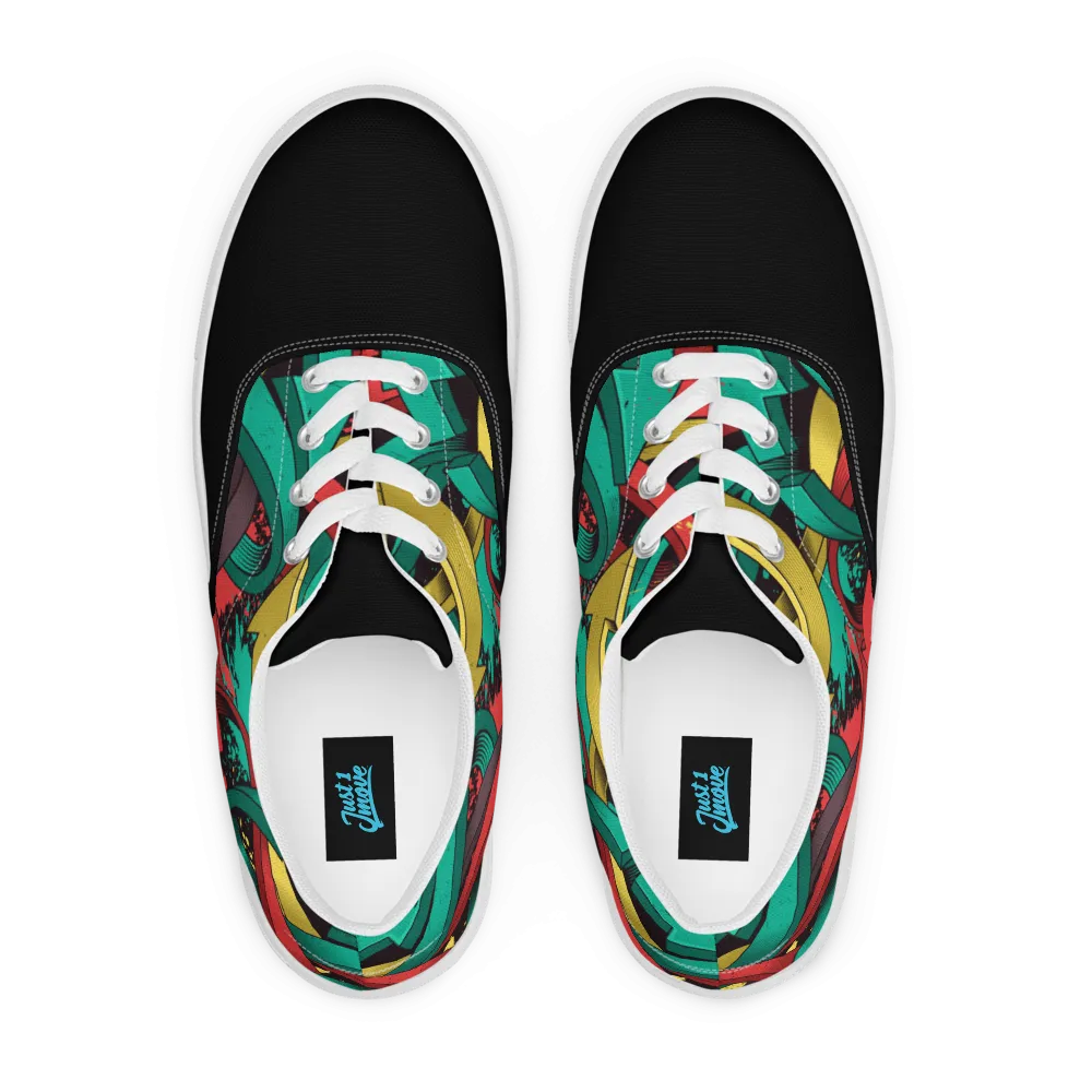 Vector Canvas Shoes