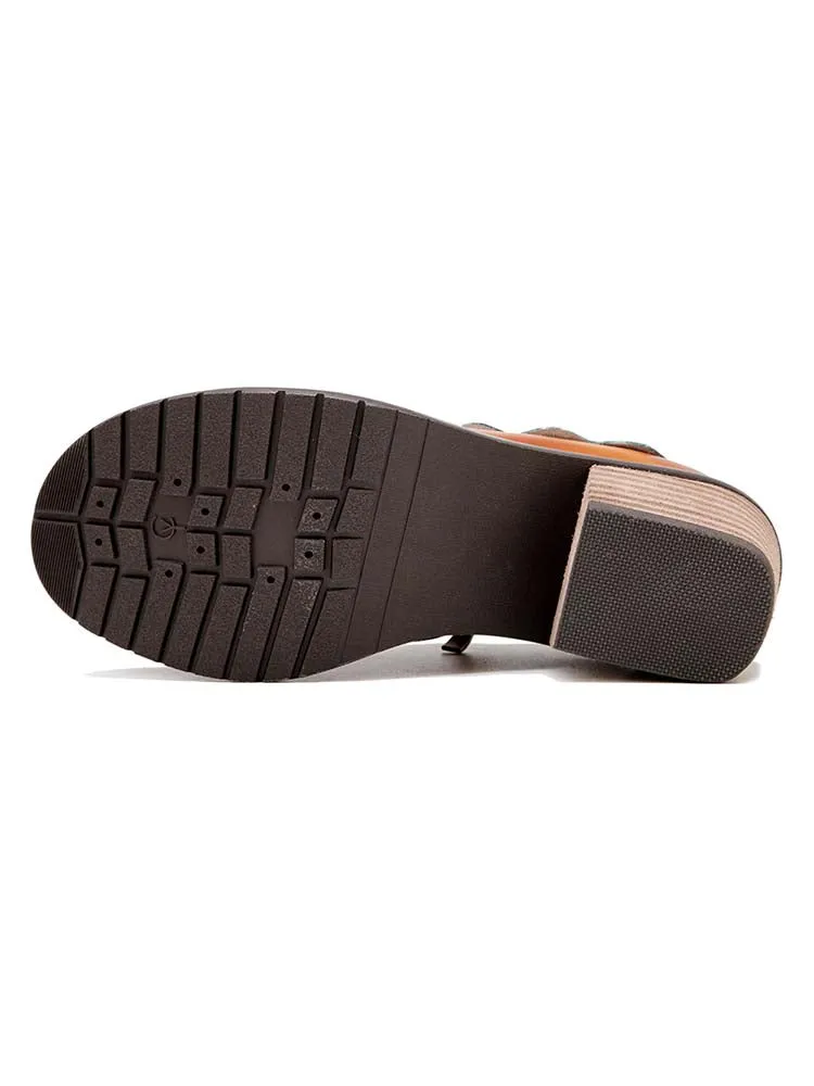 Vintage Handmade Leather Fashion Flat Shoes