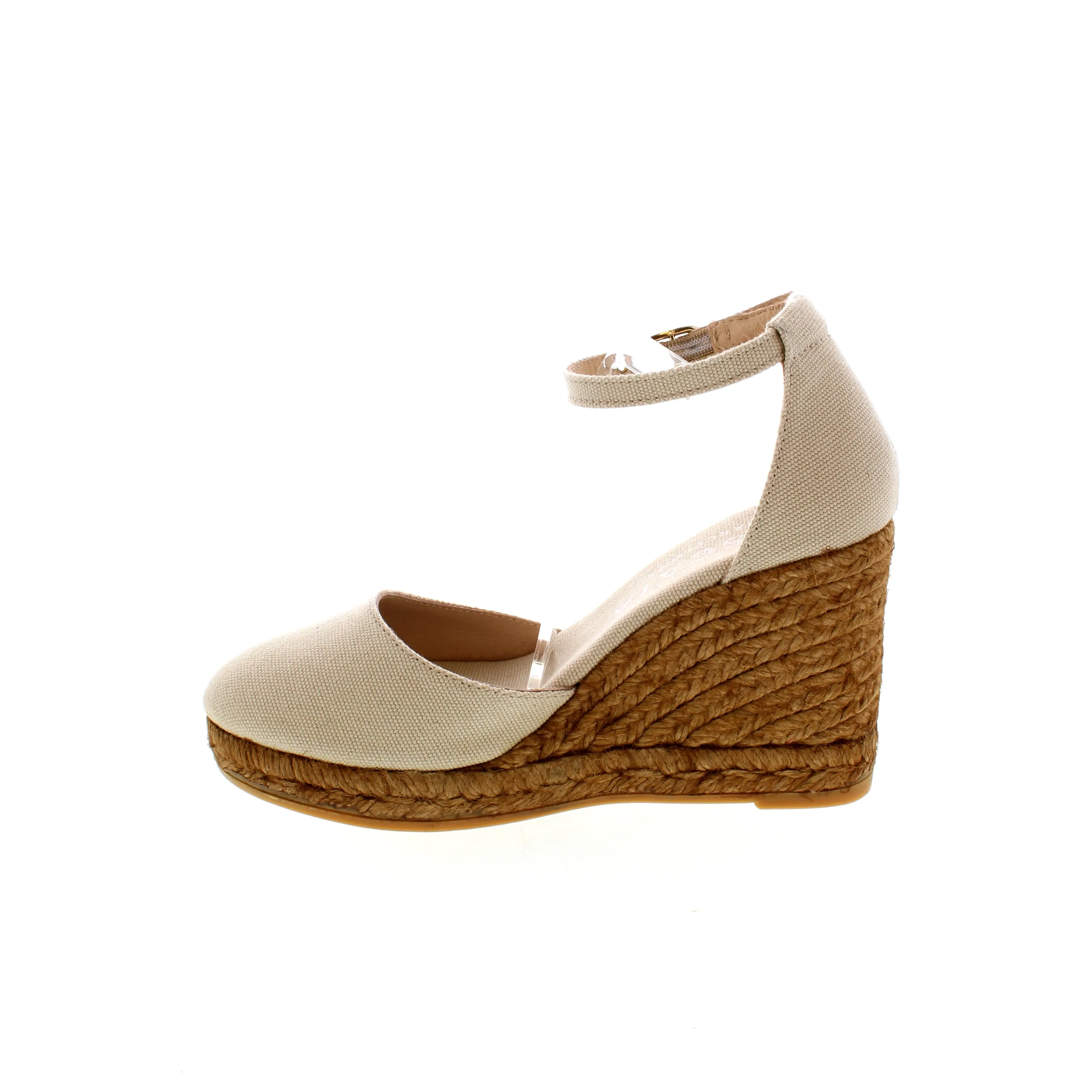Viscata Estartit Canvas Wedges - Beige