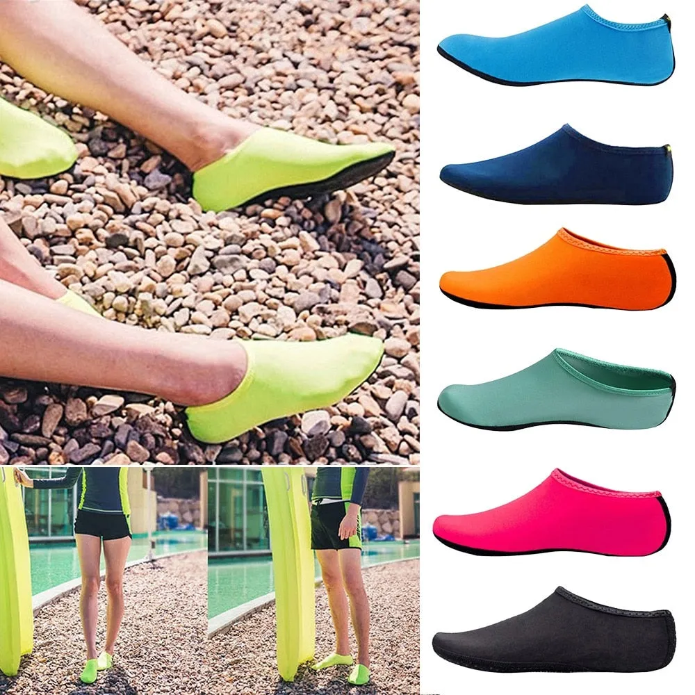 Water Shoes Swimming Diving Socks Summer Aqua Beach Flat Shoe