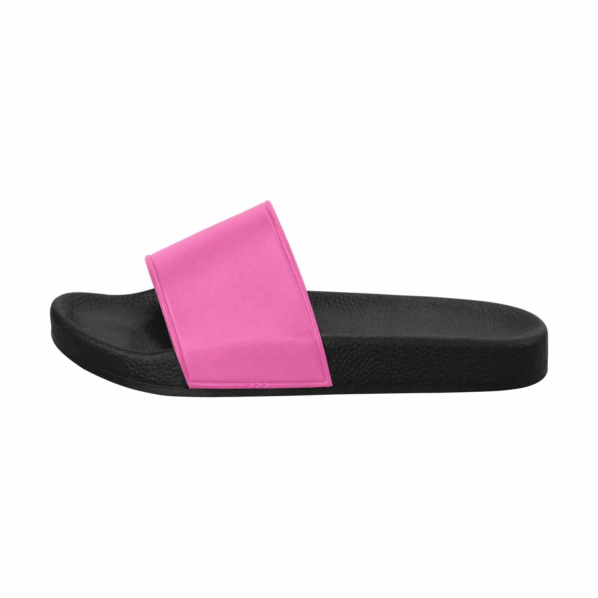 Womens Slide Sandals - Hot Pink