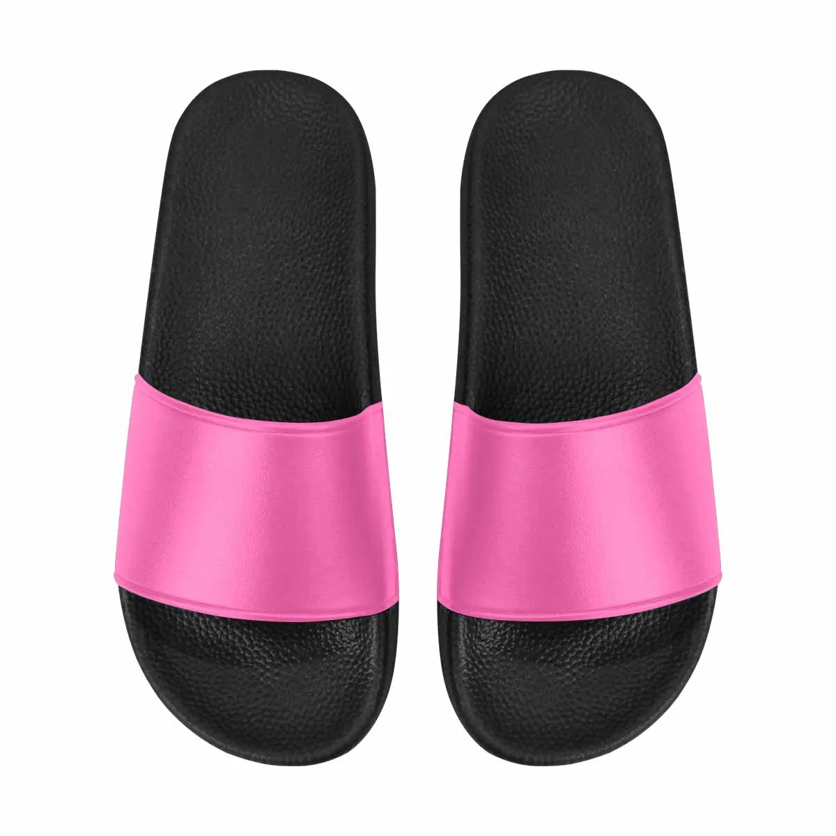 Womens Slide Sandals - Hot Pink