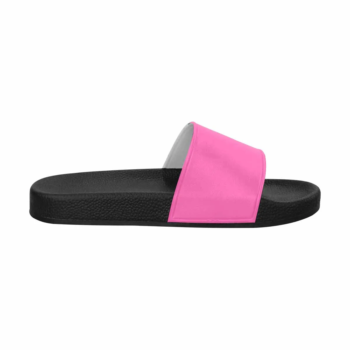 Womens Slide Sandals - Hot Pink