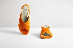 ZUCCA ORANGE SANDALS